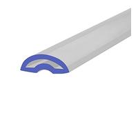 Shower or Bath Threshold Water Barrier Seal Strip | 80cm, 90cm, 140cm or 200cm Long | Clear, White or Black | Useful in Wetrooms or with Doors or Screens | Soft Material | SEAL119 (80cm, Clear)