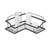 Shower Organizer, Corner Shelf, 10.04x3.35x4.72 Rustproof Rack, Wall Mount Basket, Adhesive Storage for Shampoo, Conditioner, Face Wash, Soap, Bottles, Toiletry, Bathroom Wall, Compact Home Solution