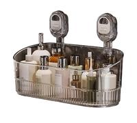Shower Organizer Suction | No-Drill Bathroom Suction Storage Box,No Drill Bottom Drain Bathroom Storage Box, For And Home Decor