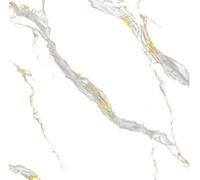 Shower Panel 1000mm Wide x 2.4m Wet Wall Bathroom Cladding PVC 10mm Thick (White Gold Gloss 1m)