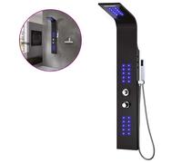 Shower Panel Unit Bathroom Shower Tower Shower Panel System Aluminium vidaXL