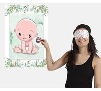 Shower Party Game Pin The Dummy On The Baby Girl Boy Select Number of Players