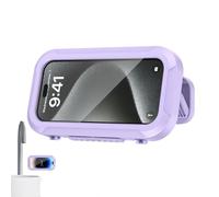 Shower Phone Holder | 360 Degree Adjustable Shower Phone Box Holder - Measured No Drilling Rotating Bat Waterproof Bathroom Touch Phone Holder Retractable Phone Holder for Bathroom