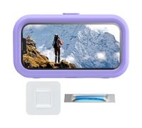 Shower Phone Holder - Flexible Holder, Non-Slip Holder, Universal Rotatable, Self-Adhesive Waterproof Stand, Perfect for Bathroom, Shower, Worktop, Mirror, Kitchen, Pool, Ent