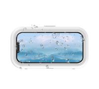 Shower Phone Holder - Shower Phone Holder Waterproof |Mount For Bathroom Bathtub Kitchen, Touchscreen Holderr,rotatable, No-drill, Anti-Fog, Waterproof Silicone Inside The Case