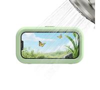 Shower Phone Holder Waterproof - Waterproof Wall Mount Protector,Sticky Bathroom Phone Holder Cover,for Mirror Kitchen Bathtub Beach Poolside Travel Gym Boat Taking Bath Women Men