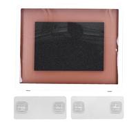 Shower Phone Tablet Holder Touch Screen Wall Mount Storage Box Shower Case for Bathroom Mirror Tile ABS PET Material Suitable for Phones Under 6.8 Inches Tablets Under 15.7 Inches (Tablet stand