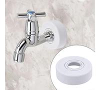Shower Pipe Cover Escutcheon Ring 20mm 25mm 33mm Split Collar ABS Plastic Pipe Fitting Cover For Heating Pipes Shower Fixtures Gas Pipes Drainage Systems White 4 Pack