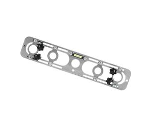 Shower Pipe Leveler - 35x7cm 13.78x2.76 Inches Plumbing Tool, Fixing Heavy-Duty Stainless Steel Adjustable Water Faucet Leveling Jig | Wall-Mounted Installation Bracket with Garage Workshop Use