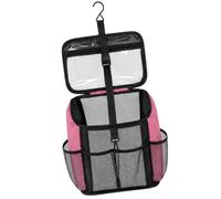Shower Pocket Organizer Mesh Storage Holder, Oxford Fabric, Drainage Panels, Bathroom Dorm Gym Essentials Order Bath Supplies Oxford Fabric Shower Bag
