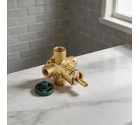 Shower Pressure-Balancing Valve, for Posi-Temp 2510, with Safety Temperature Limit Stop Anti-Corrosion Temperature stability