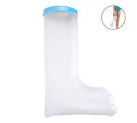 Shower Protection Foot Cast Protection Foot Waterproof Leg Plaster Shower Protection Leg Bandage Protection(long Adult Legs)