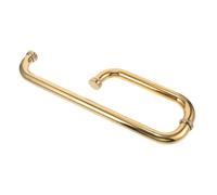 Shower Rail Bathroom Door Stainless Steel Shower Handles Replacement Grab Bars Frameless Handle Pull Hardware for Bathtub Toilet