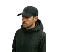 Shower & Rain Resistant Baseball Cap, Waxed Cotton, Black, One Size Fits All, with Quilted Lining and Sweatband, Unisex Design for All Weather