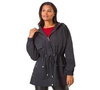Shower Resistant Rain Jacket Roman Black 20