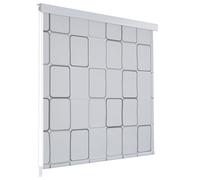Shower Roller Blind Clear 100% EVA 120x240 cm Square Waterproof Eco PEVA