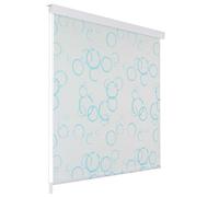 Shower Roller Blind EVA Clear Bubble 80x240 cm Roll-up Water Resistant Shower UK