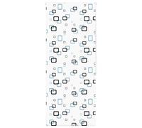 vidaXL Shower Roller Blind 130x240 cm Fabric Width 126 cm