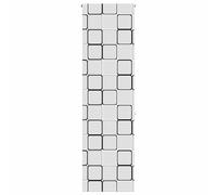 vidaXL Shower Roller Blind 140x240 cm Fabric Width 136 cm