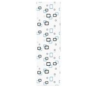 vidaXL Shower Roller Blind 80x240 cm Fabric Width 76 cm