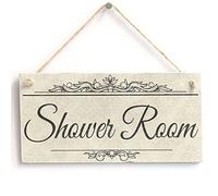 Shower Room - Handmade Shabby Chic Wooden Sign/Plaque