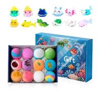Shower Salt Balls | 12 Piece Quick Dissolving Fragrant Bath Balls