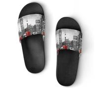 Shower Sandals London Street Bathroom Slippers Home Slides for Men Women