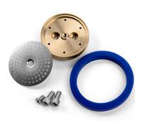 Shower Screen & Holder for Gaggia Classic - Tune Up Kit Replacement for IMS Precision Group Head Screen GA200IM, Bronze Shower Holder & Silicone Gasket