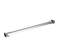 Shower Screen Stabilising Bar Stainless Steel 47.5 cm for Shower Enclosure Glass 4-6 mm Grab Rail with Polished Chrome Finish Stable Hold for Shower Door, Folding Door, Sliding Door, Swing Door