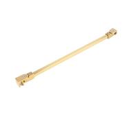 Shower Screen Support Bar 8-10mm Glass Door Swaying Prevention Adjustable Joint Clamp Wall to Shower Enclosure Fixing Bar Bracket(40CM Gold)