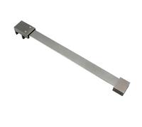 Shower Screen Support Bar,Frameless Shower Door Fixed Panel,Fixed Glass Support Bar,Wall-to-Glass Support Arm,Adjustable,Waterproof,for Shower Walls,Shower,Shower Enclosure