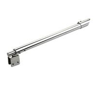 Shower Screen Support Bar, Stainless Steel Adjustable Wall-To-Glass Shower Support Bar Silver 30-120 Cm(Slanted Head,80-100 cm)