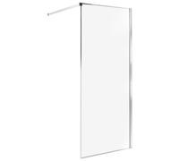 Shower Screen WASPAM 800 x 1900 mm Silver