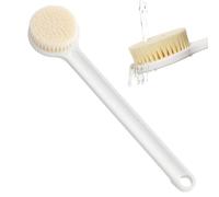 Shower Scrubber with Long Handle, Non-Slip Body Exfoliator Tool Soft Comfortable Shower Back Scrubber, Multi-Functional Personal Care and Bath Products for Pregnant Women, The Elderly
