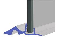Shower Seal for Screens, Doors or Panels | Fits 4, 5 or 6mm Glass | Fits Some Matki Doors | 80cm, 90cm, 140cm or 2m Long | SEAL133 (90cm)