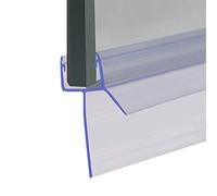 Shower Seal for Screens, Doors or Panels | Fits 4, 5 or 6mm Glass | Straight Fin Shape | Seals Gaps of Up to 30mm | 80cm, 90cm, 140cm or 2m Long | SEAL080 (80cm)