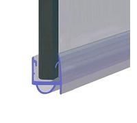 Shower Seal for Screens, Doors or Panels | Fits 8, 9 or 10mm Glass | Round Bubble Shape Seals Gaps of Up to 3mm | 80cm, 90cm, 140cm or 2m Long | SEAL054 (80cm)