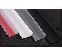 Shower Seals Wet Room Floors Bathroom Collapsible Fixing Strips, Self-Adhesive Seals, Threshold Dam Retention Systems(Grey,3m/118 inch)