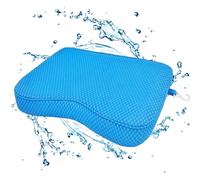 Shower Seat Cushion, Shower Chair Cushion for Transfer Benches in Bathtub, 4D Mesh Fabric Sauna Cushion Shower Chair Pad with Hook, Slip-Resistant, Design for Elderly, Senior, Handicap & Disabled