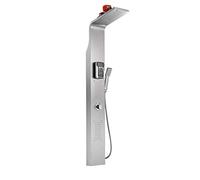 Shower Set Rain Shower Shower Set MutiFunction Faucet Rain Massage Nozzle System Third Socket Outlet Public Bathroom Card Reader Shower Wall Chrome Bathroom