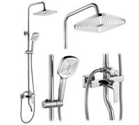 Shower Set Rea Argus Chrome, Brass