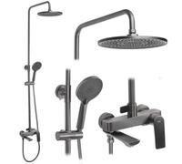 Shower Set Rea Avalon Titanium, Brass