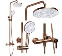 Shower Set Rea Js-H1190Brg Ontario Brush Copper, Brass, Abs