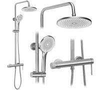 Shower Set Rea Js-H7023N Brush Steel, Brass
