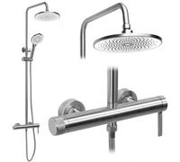 Shower Set Rea Rivo Brush Steel Js-7028N