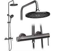 Shower Set Rea Titanium 12,5X15X131Cm