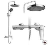 Shower Set Rea Vision Chrome 14X28X114,5Cm