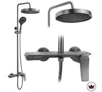 Shower Set Rea Vision Titanium