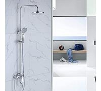 Shower Set Shower Set Copper Three-speed Shower Bathroom Shower Lift Set Concealed Shower Mixing Valve Third Gear Under The Water Water Supply Bathroom