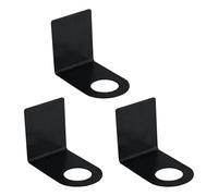 Shower Shampoo Holder, 3 Pieces No Drill Stainless Steel - Adhesive Wall Organization for Bathroom and Shower, for Bottle Conditioner Soap Dispenser Marble Metal Wood Wall